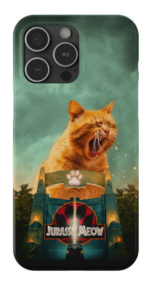 &#39;Jurassic Meow&#39; Personalized Phone Case