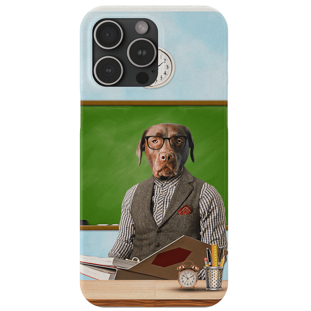 &#39;The Teacher&#39; Personalized Phone Case