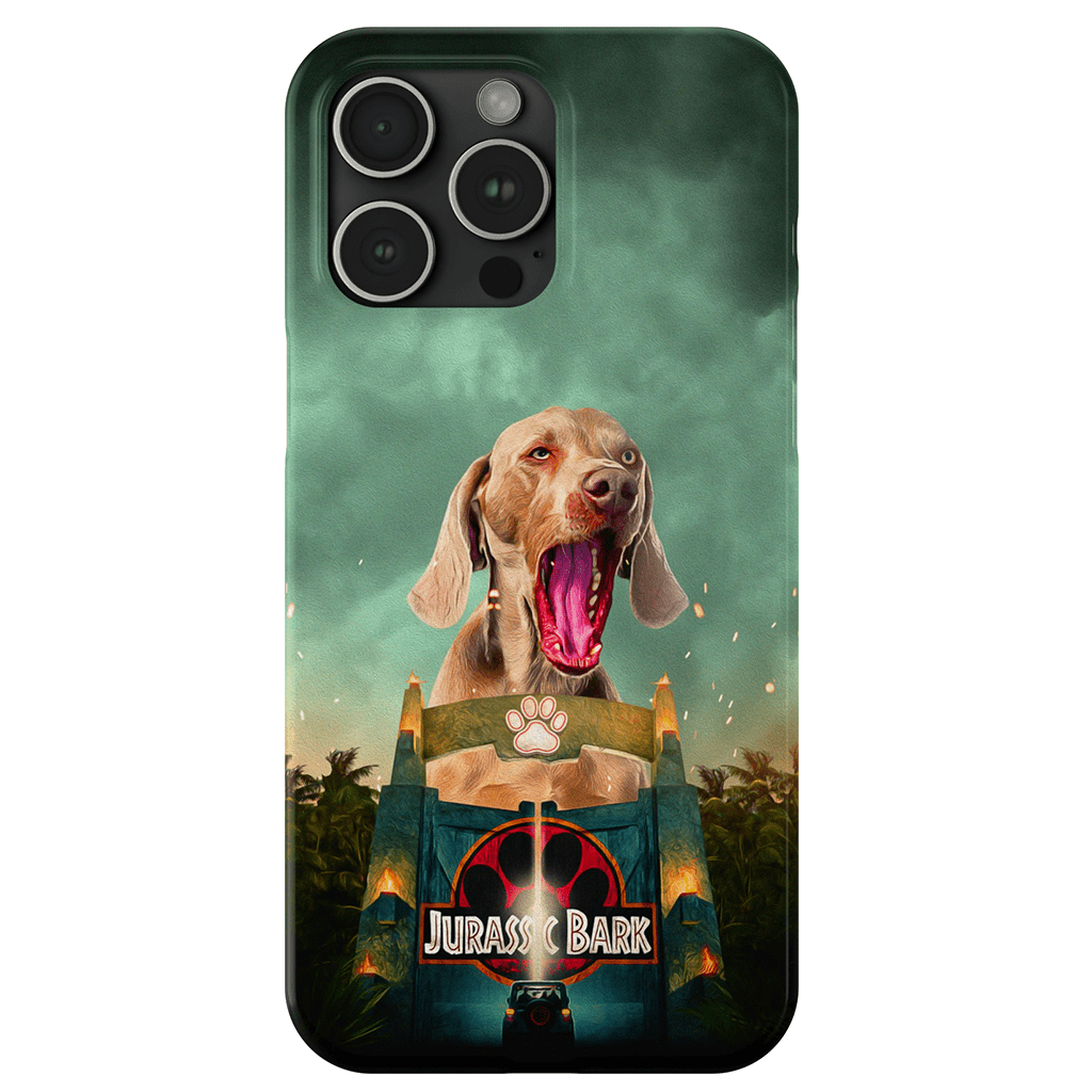 &#39;Jurassic Bark&#39; Personalized Phone Case