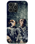 'The Army Veterans' Personalized 2 Pet Phone Case