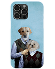 'Step-Doggos' Funda personalizada para teléfono con 2 perros