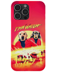 'Paw Watch 1991' Personalized 2 Pet Phone Case