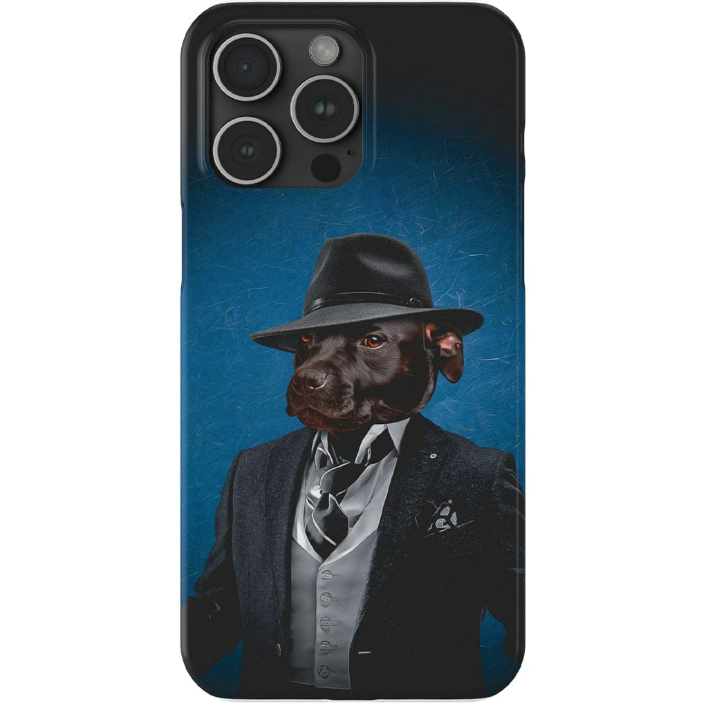 &#39;The Mobster&#39; Personalized Phone Case