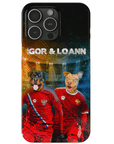 'Russia Doggos' Personalized 2 Pet Phone Case