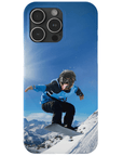 Funda para móvil personalizada 'El snowboarder'