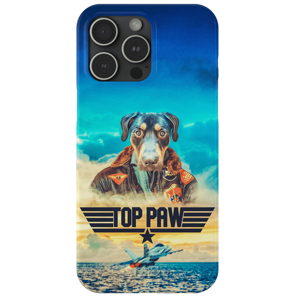 &#39;Top Paw&#39; Personalized Phone Case