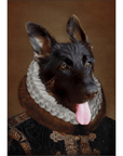 The Duke: Personalized Dog Mini Portrait