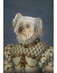 The Princess: Personalized Dog Mini Portrait