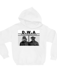 'D.W.A. (Doggos With Attitude)' Personalized 2 Pet Hoody