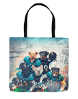 'Jacksonville Doggos' Personalized 5 Pet Tote Bag