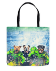 'Seattle Doggos' Personalized 3 Pet Tote Bag