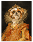 'The Victorian Princess' Personalized Pet Mini Portrait