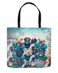 'Jacksonville Doggos' Personalized 6 Pet Tote Bag