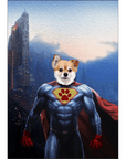 The Super Dog: Personalized Dog Mini Portrait