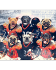 'Denver Doggos' Personalized 6 Pet Poster