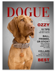 'Dogue' Personalized Pet Mini Portrait