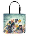 'Green Bay Doggos' Personalized 5 Pet Tote Bag