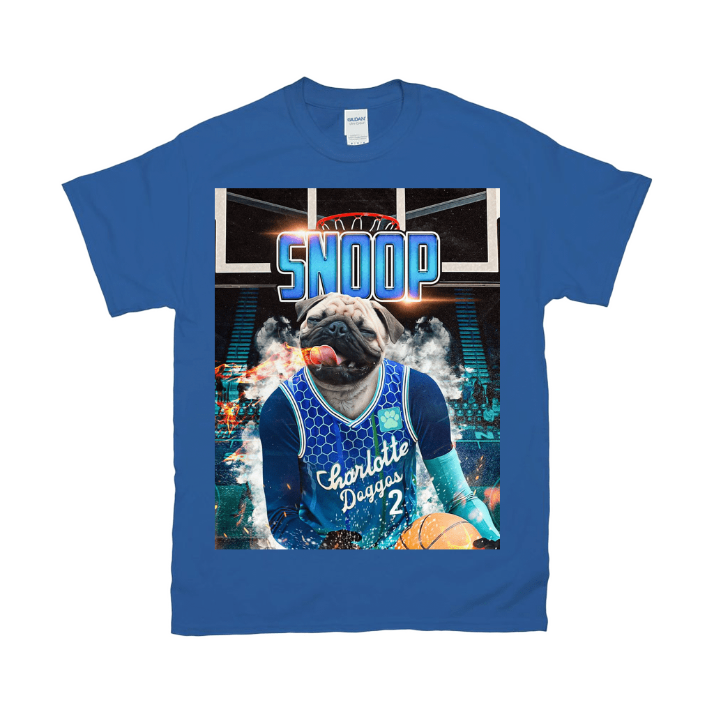 &#39;Charlotte Hornets Doggos&#39; Personalized Pet T-Shirt