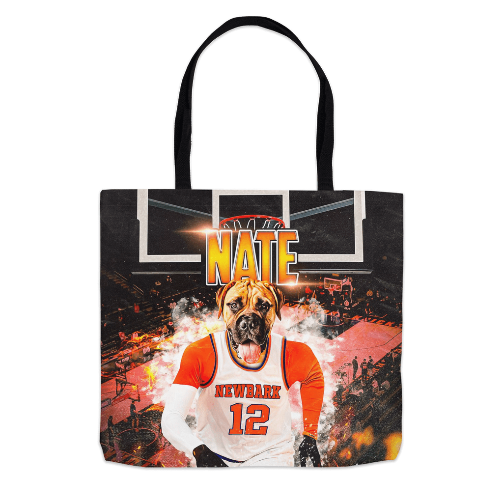 &#39;New Bark Knicks&#39; Personalized Tote Bag
