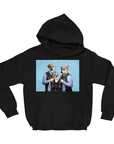 'Step Doggos' Personalized 3 Pet Hoody