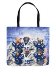 'Indianapolis Doggos' Personalized 6 Pet Tote Bag