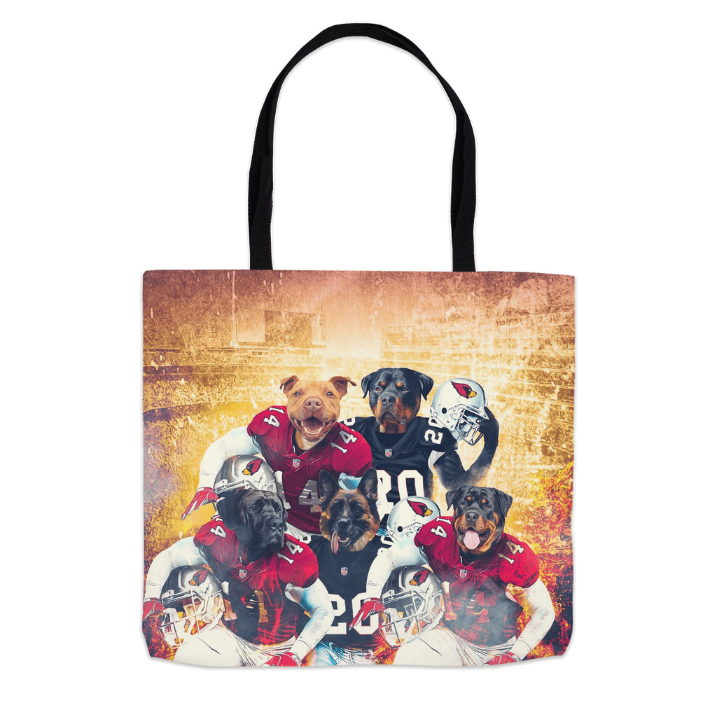 &#39;Arizona Doggos&#39; Personalized 5 Pet Tote Bag