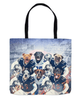 'Dallas Doggos' Personalized 6 Pet Tote Bag