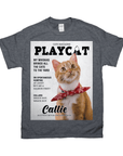 'Playcat' Personalized Pet T-Shirt