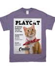 'Playcat' Personalized Pet T-Shirt