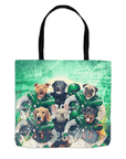 'New York Jet-Doggos' Personalized 6 Pet Tote Bag