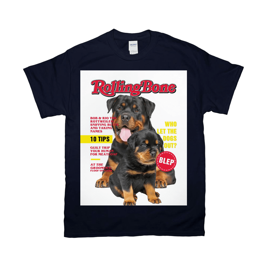 &#39;Rollingbone&#39; Personalized 2 Pet T-Shirt