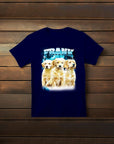 90's Bootleg (Electric Blue) Custom T Shirt