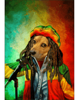 'Dog Marley' Personalized Dog Mini Portrait