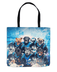 'Carolina Doggos' Personalized 6 Pet Tote Bag