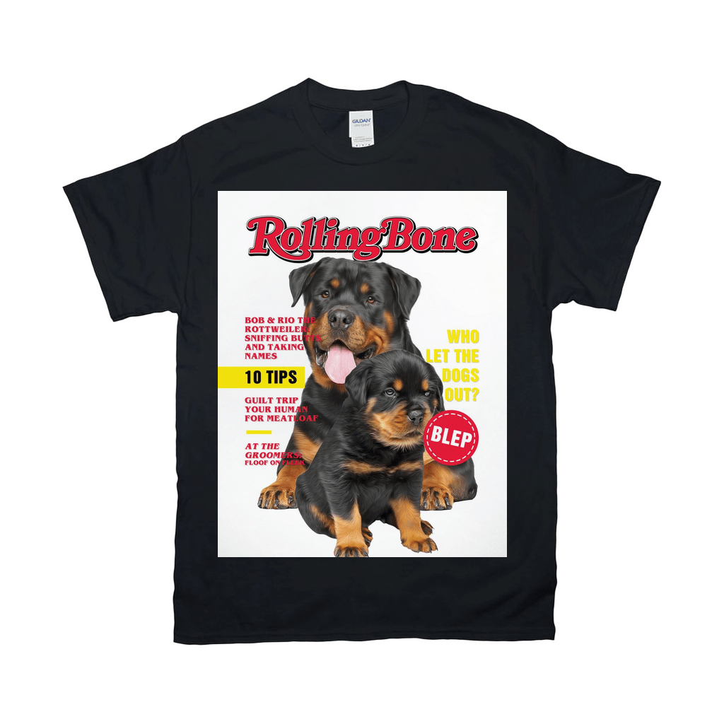 &#39;Rollingbone&#39; Personalized 2 Pet T-Shirt