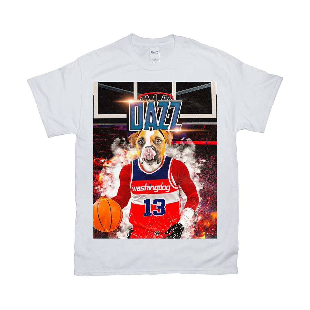 &#39;Washingdog Wizards&#39; Personalized Pet T-Shirt