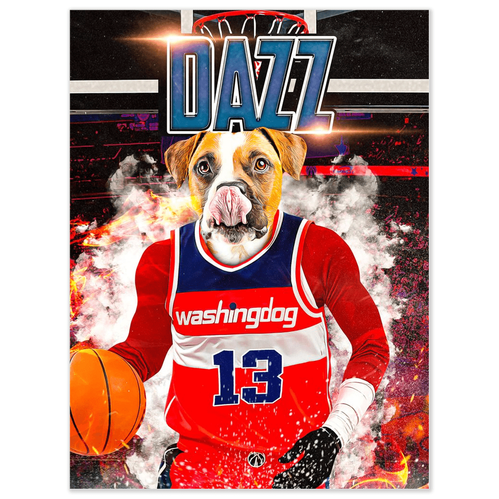&#39;Washingdog Wizards&#39; Personalized Dog Poster