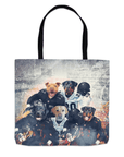 'Las Vegas Doggos' Personalized 5 Pet Tote Bag