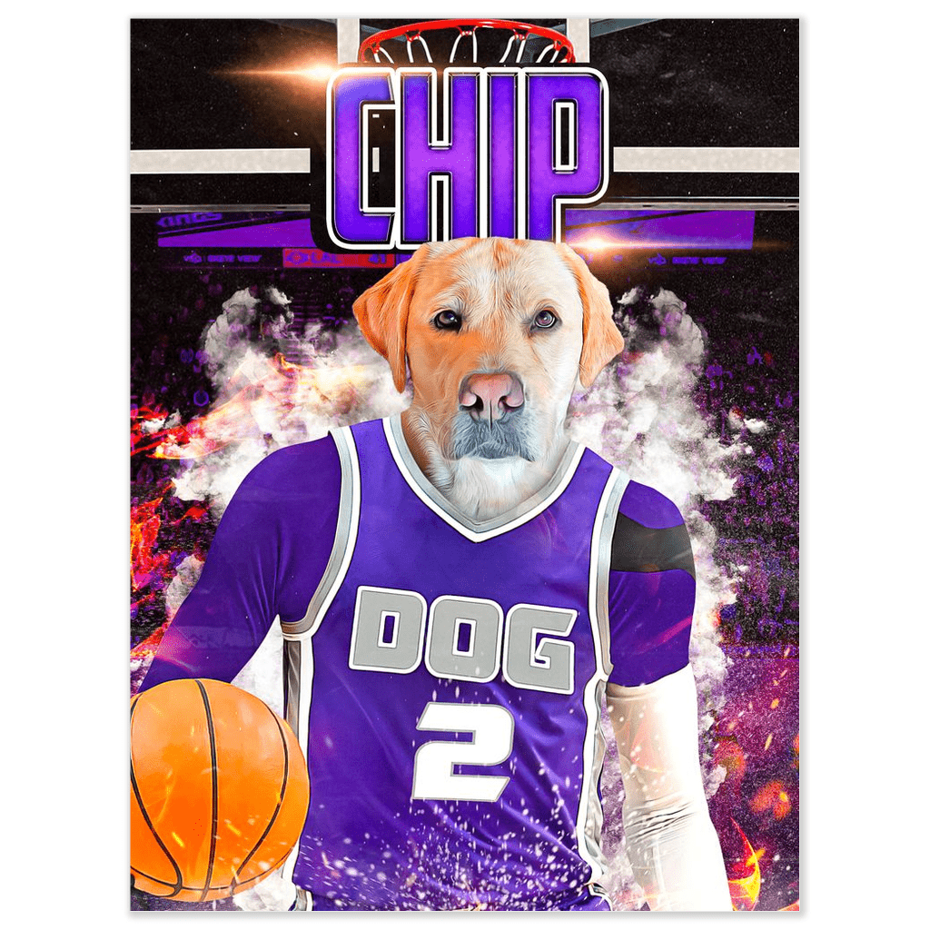 &#39;Sacramento Kings Doggos&#39; Personalized Dog Poster
