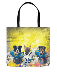 'San Diego Doggos' Personalized 3 Pet Tote Bag