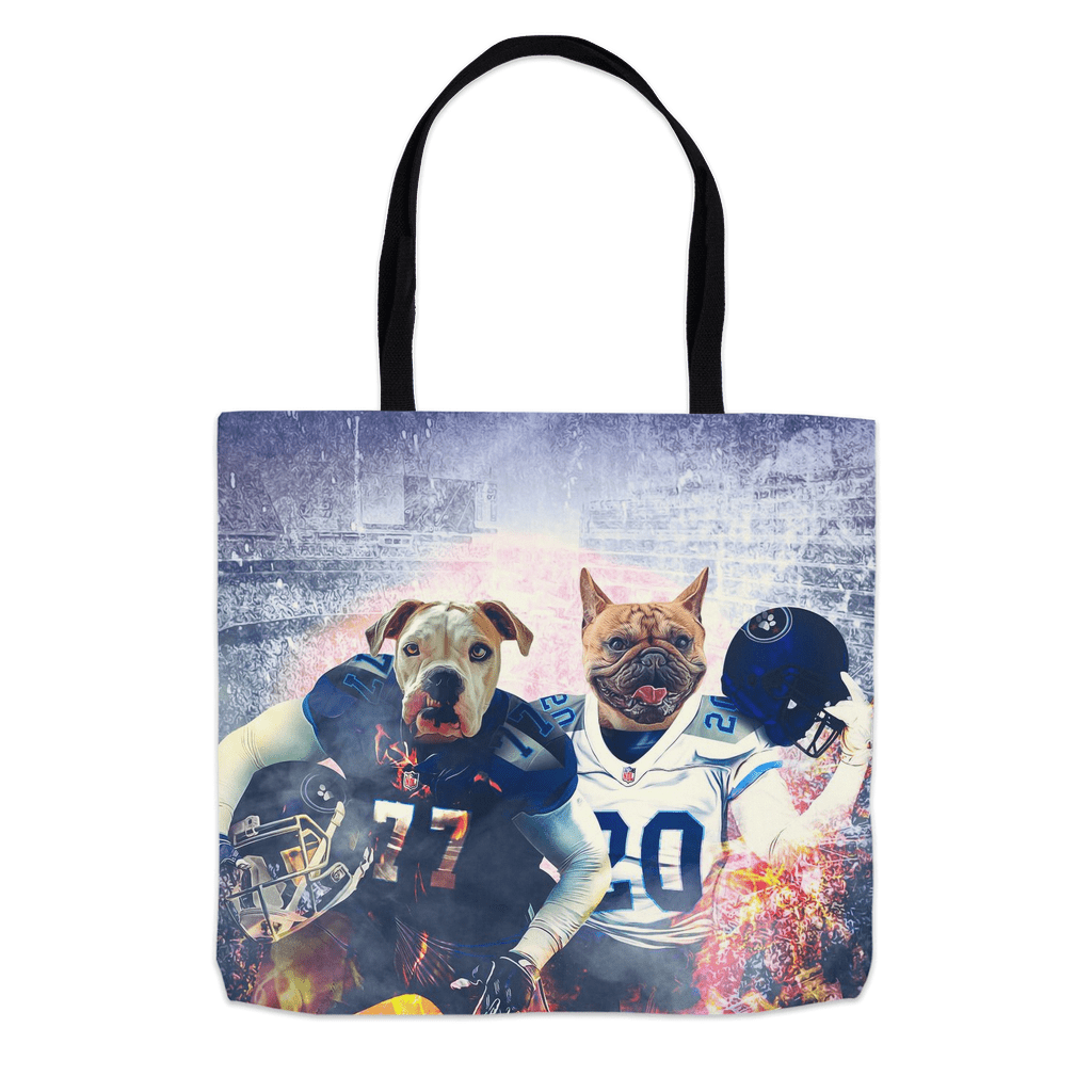 &#39;Tennessee Doggos&#39; Personalized 2 Pet Tote Bag