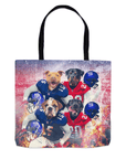 'New York Doggos' Personalized 4 Pet Tote Bag