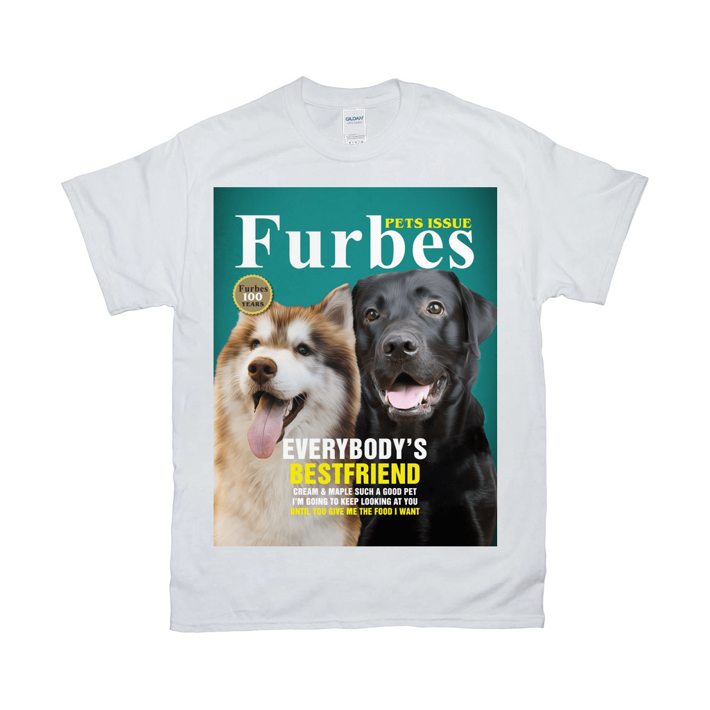 &#39;Furbes&#39; Personalized 2 Pet T-Shirt