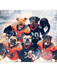 'Denver Doggos' Personalized 5 Pet Poster