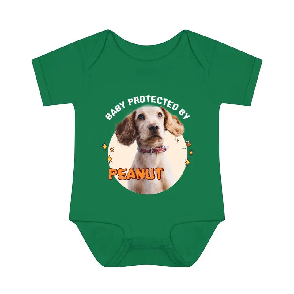 Live Customization: Baby Protected By Pet Onesie