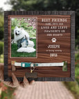Personalized Memorial Framed Leash Sign
