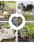 Piedra conmemorativa personalizada para mascotas 