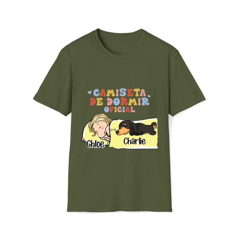 Sleeping Dog Sleepshirt (Spanish) - T Shirt