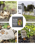 Personalized Pet Memorial Stone