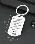 Personalized Pet Memorial Keychain – Custom Photo & Name Engraved Keepsake, Pet Loss Sympathy Gift for Dog or Cat Owners